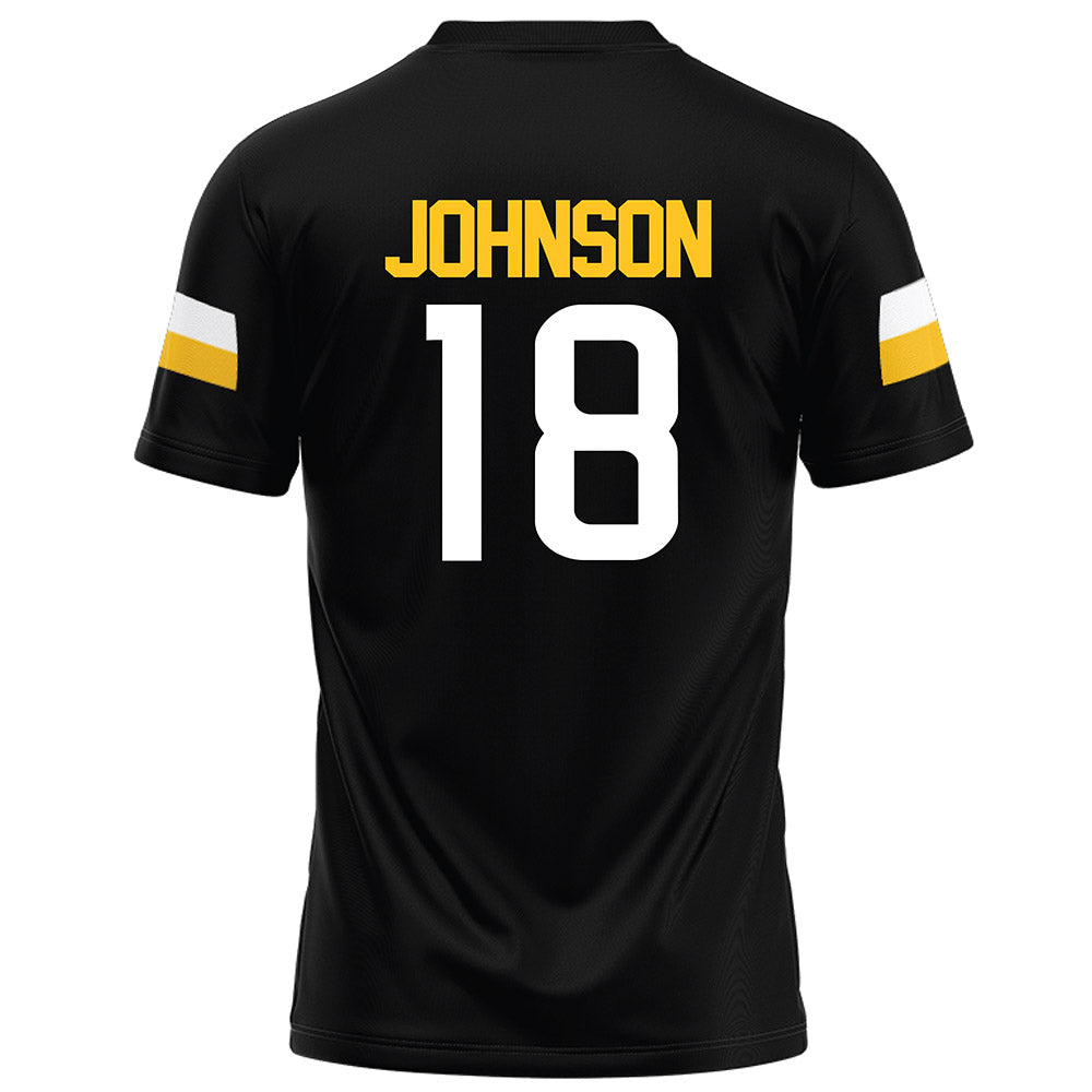Southern Miss - NCAA Football : Jordan Johnson - Black Football Jersey-1
