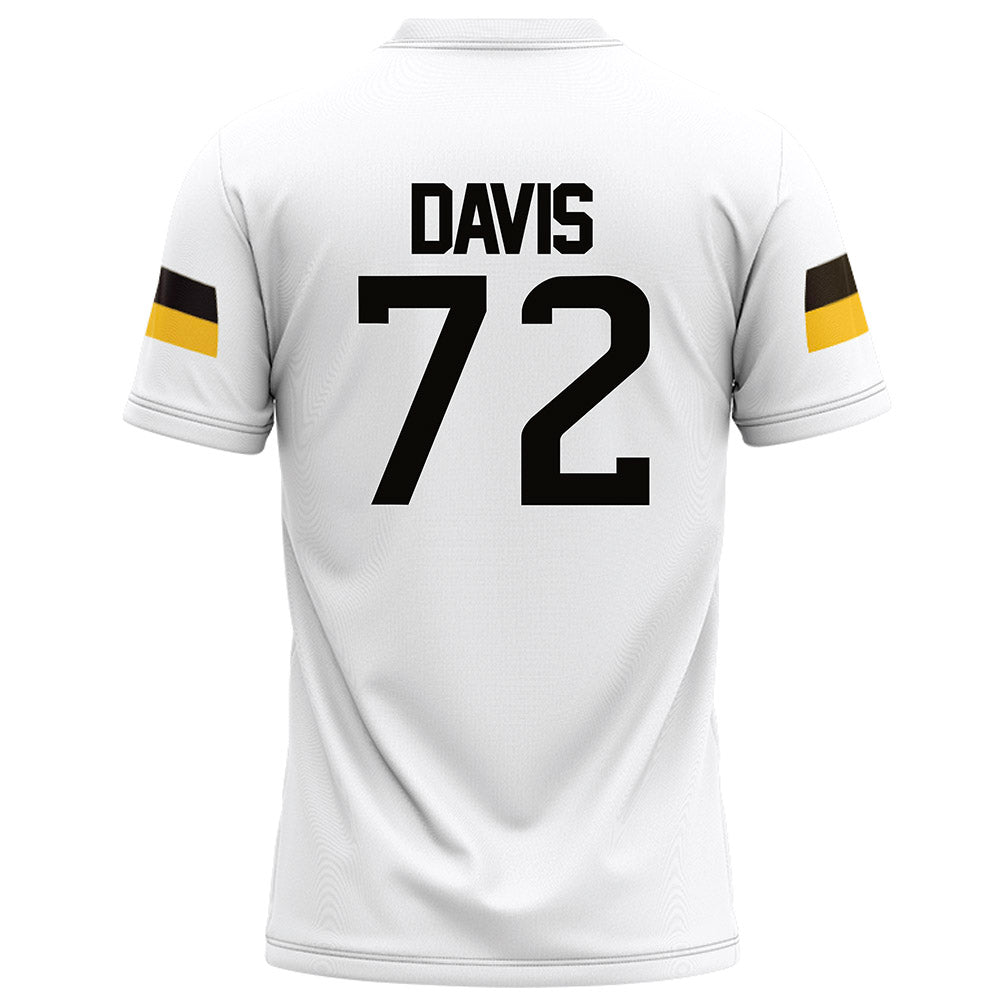 Southern Miss - NCAA Football : Jahmir Davis - White Football Jersey-1