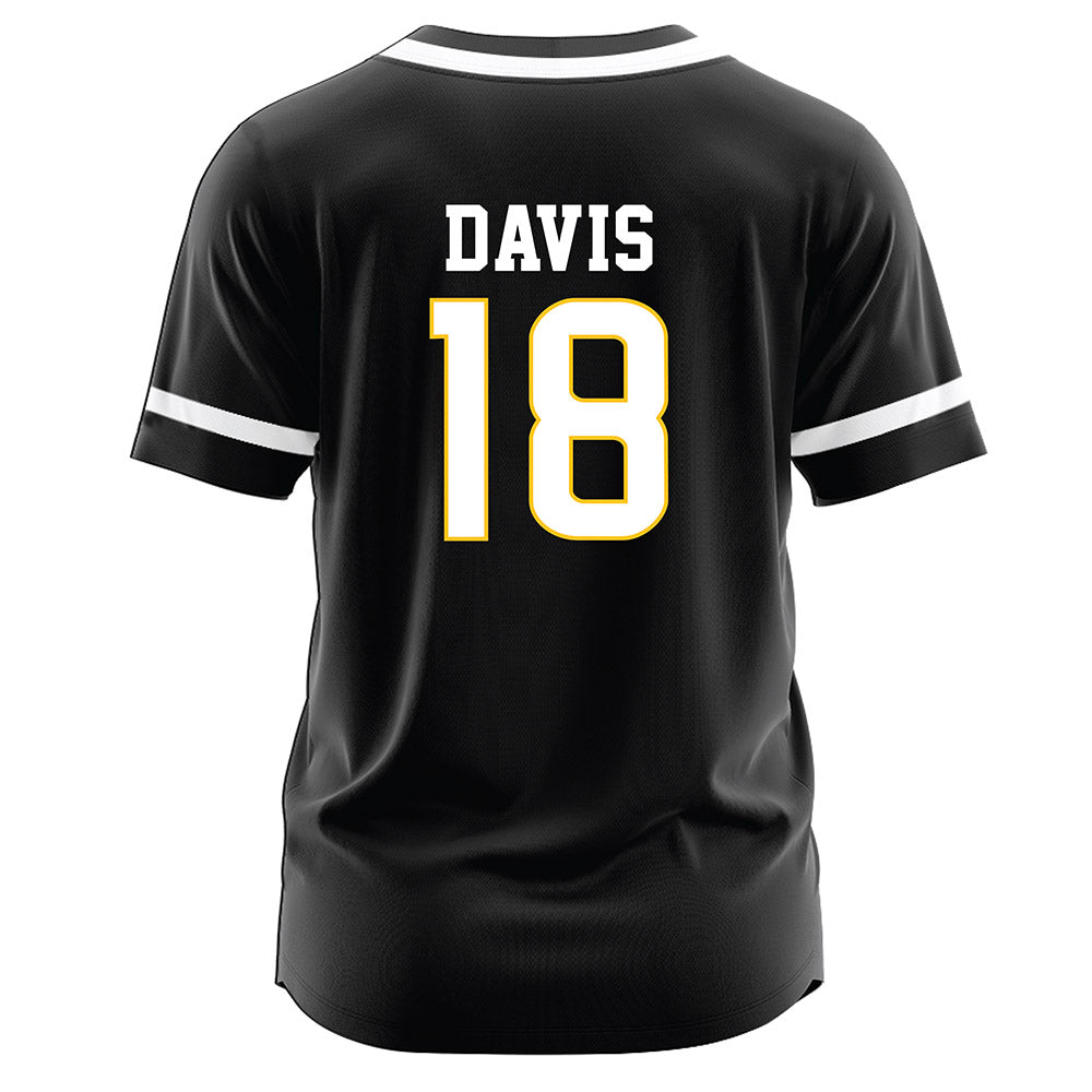 Southern Miss - NCAA Softball : McCall Davis - Black Jersey-1