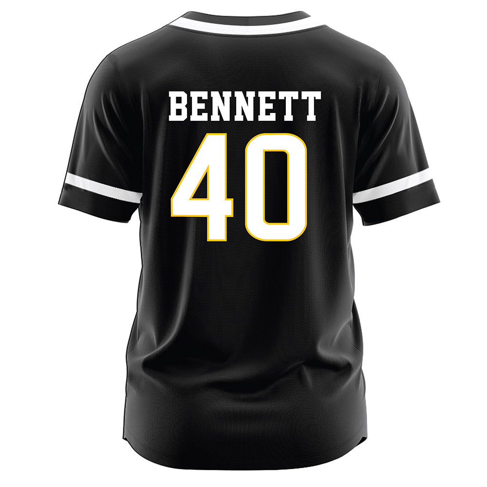 Southern Miss - NCAA Softball : Kayce Bennett - Black Jersey-1