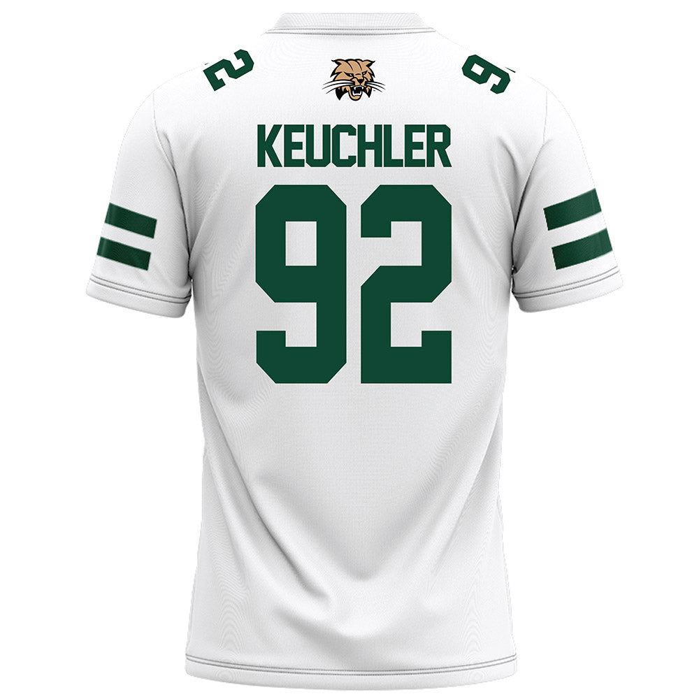 Ohio - NCAA Football : RJ Keuchler - White Football Jersey-1