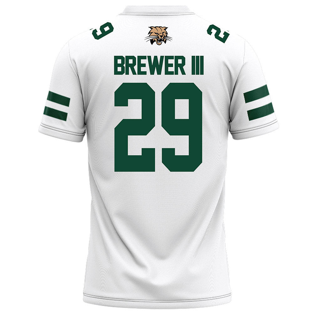 Ohio - NCAA Football : James Brewer III - White Football Jersey-1