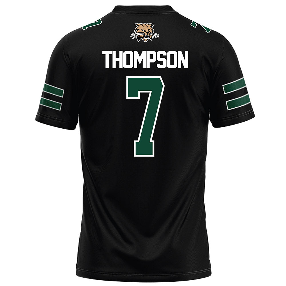 Ohio - NCAA Football : Eli Thompson - Black Football Jersey-1