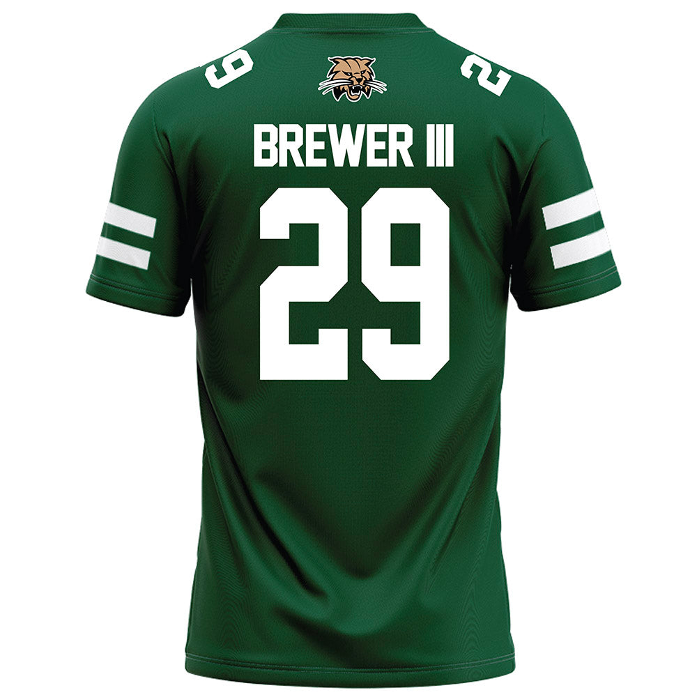 Ohio - NCAA Football : James Brewer III - Green Football Jersey-1