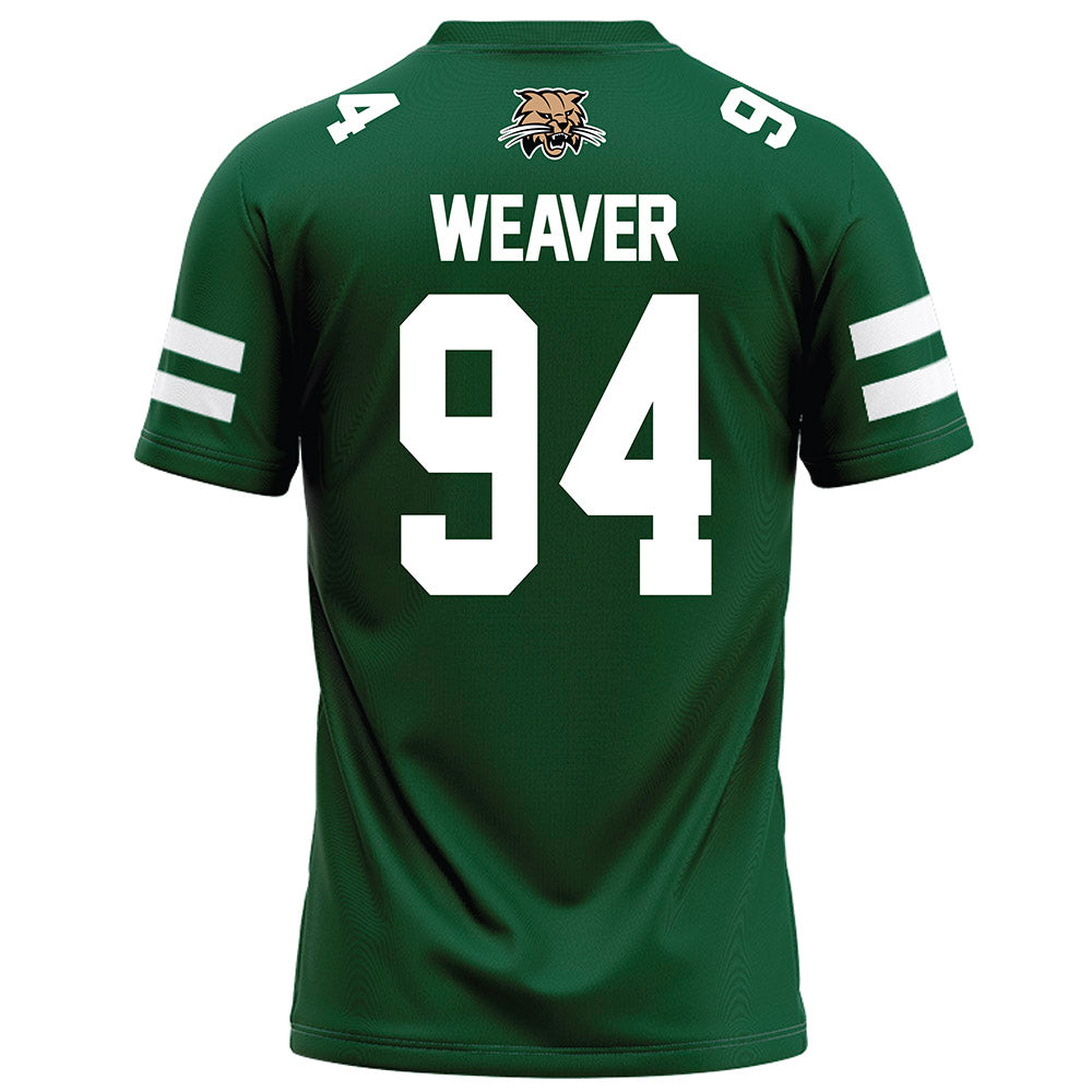Ohio - NCAA Football : Bj Weaver - Green Football Jersey-1