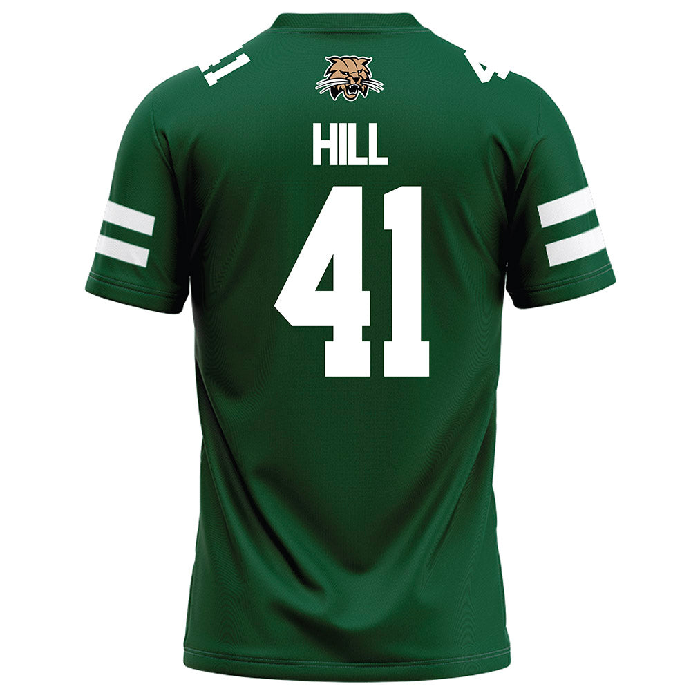 Ohio - NCAA Football : Creed Hill - Green Football Jersey-1