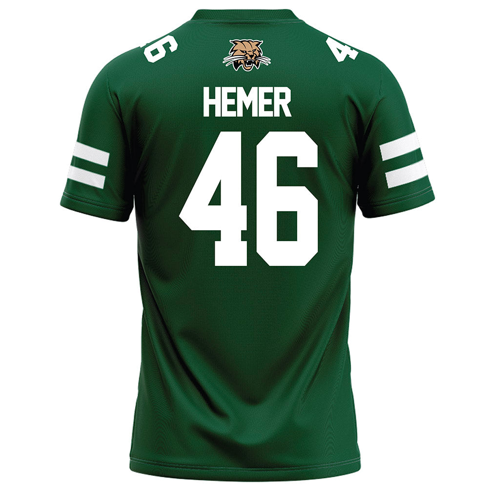 Ohio - NCAA Football : Nick Hemer - Green Football Jersey-1