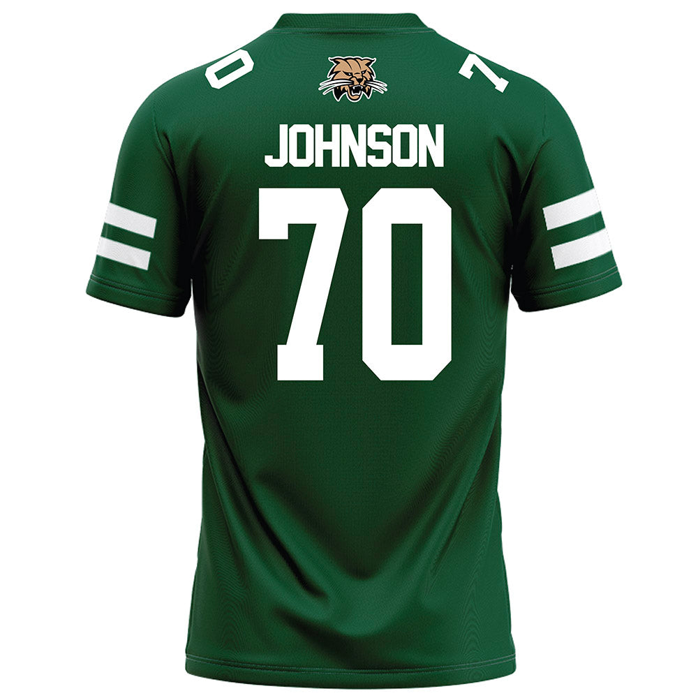 Ohio - NCAA Football : Joshua Johnson - Green Football Jersey-1