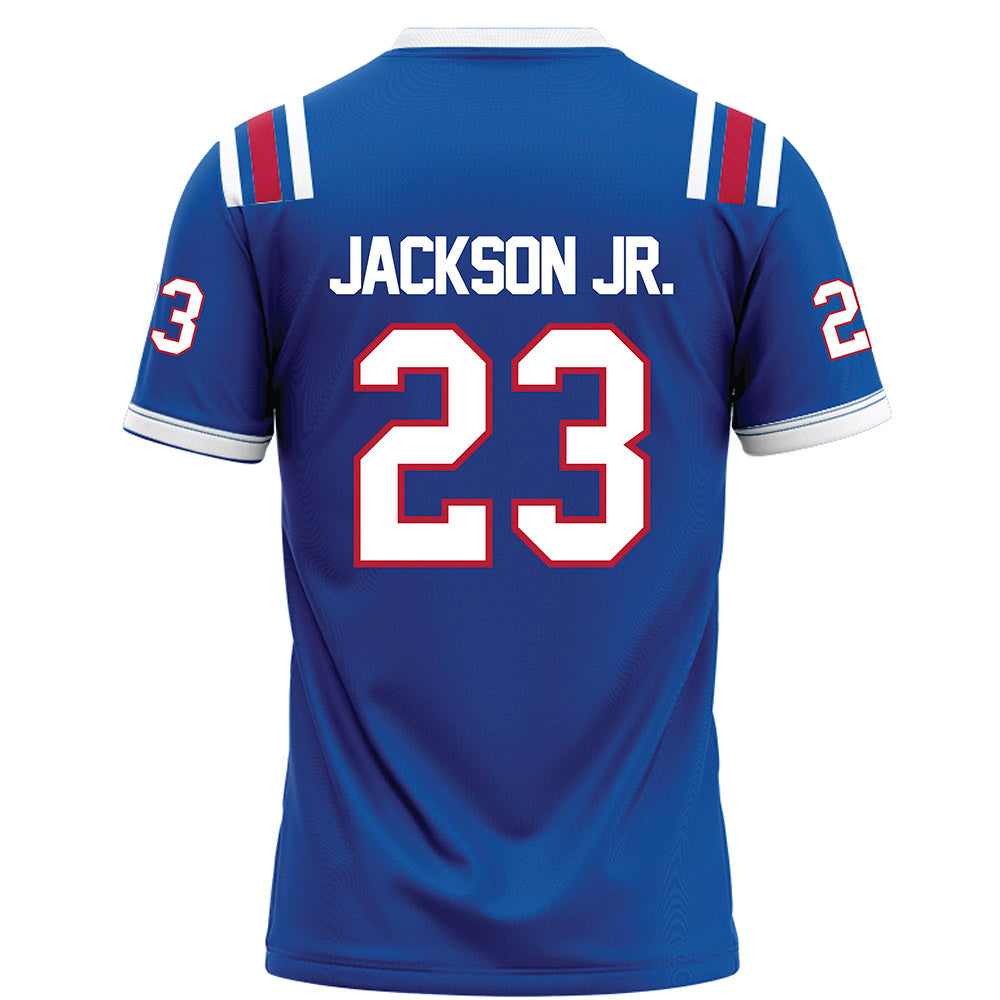 LA Tech - NCAA Football : Alonzo Jackson Jr. - Blue Football Jersey-1