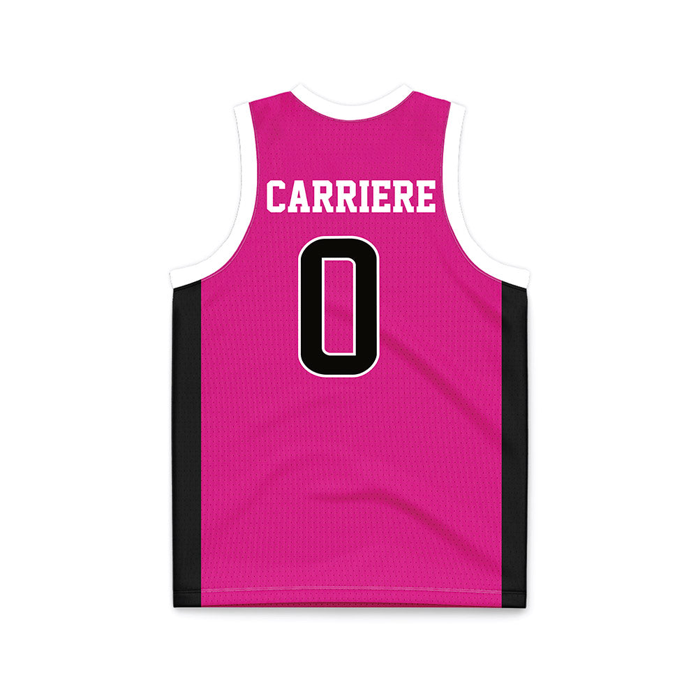 Southern Miss - NCAA Women's Basketball : Anaisha Carriere - Pink Basketball Jersey-1