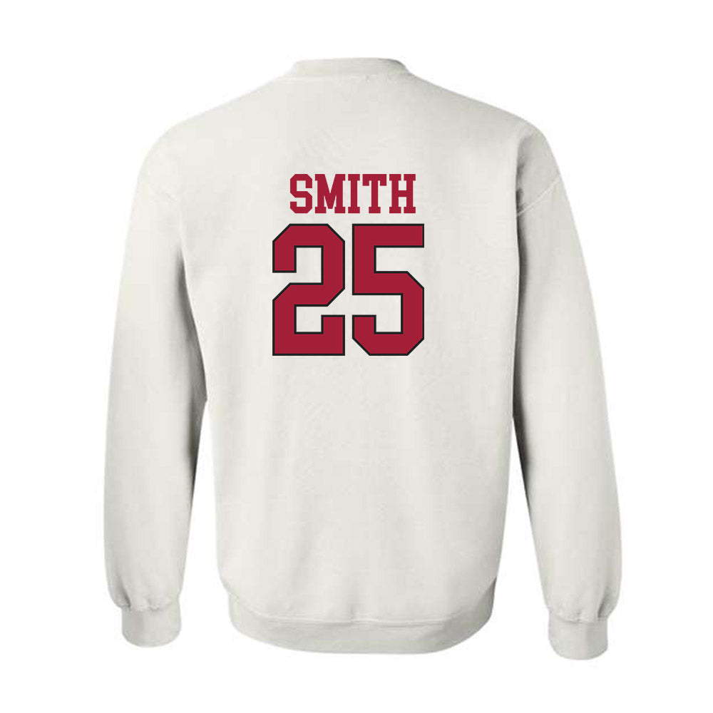Arkansas - NCAA Football : Ja’Quavion Smith - Replica Shersey Crewneck Sweatshirt-1