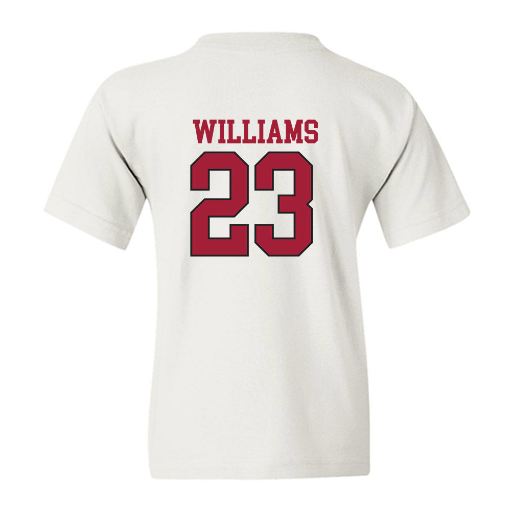 Arkansas - NCAA Football : Ian Williams - Replica Shersey Youth T-Shirt-1