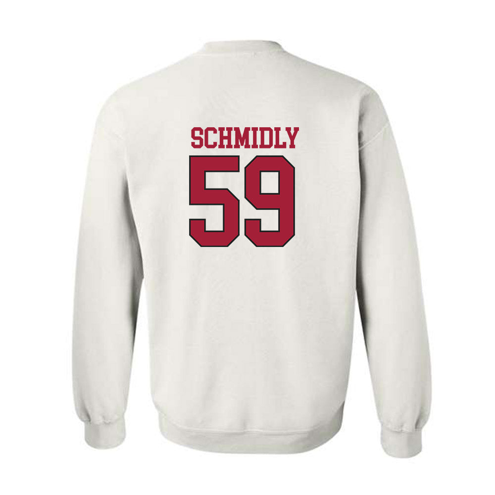 Arkansas - NCAA Football : Max Schmidly - Replica Shersey Crewneck Sweatshirt-1