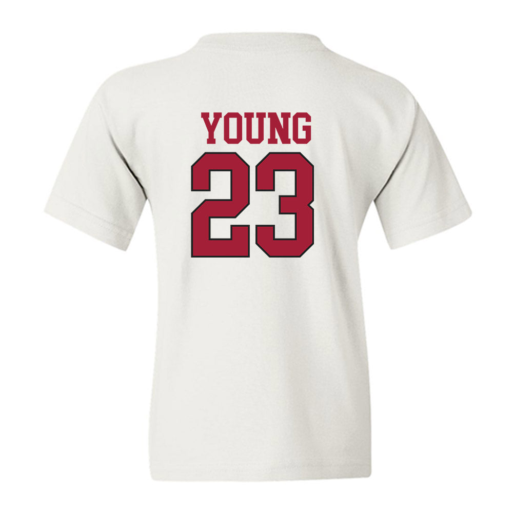 Arkansas - NCAA Football : Kevin Young - Replica Shersey Youth T-Shirt-1