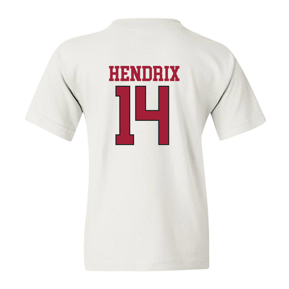 Arkansas - NCAA Football : Hank Hendrix - Replica Shersey Youth T-Shirt-1