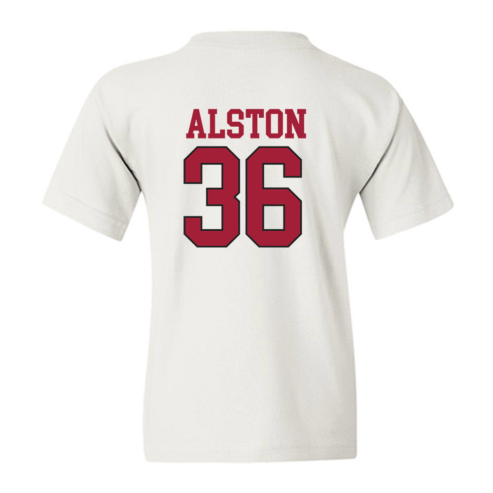 Arkansas - NCAA Football : Brian Alston - Replica Shersey Youth T-Shirt-1