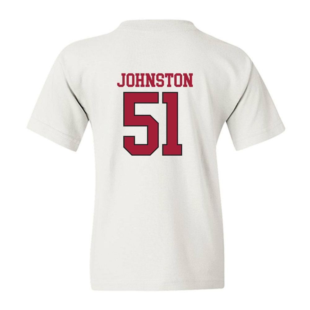 Arkansas - NCAA Football : Adam Johnston - Replica Shersey Youth T-Shirt-1