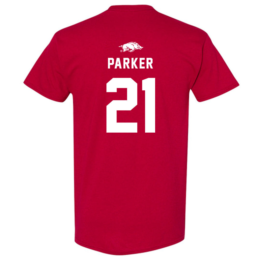 Arkansas - NCAA Football : Jasper Parker - Replica Shersey T-Shirt-1