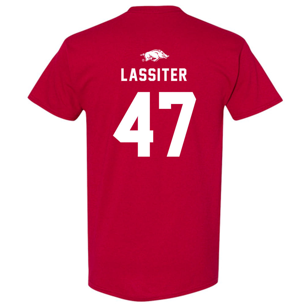 Arkansas - NCAA Football : Maddox Lassiter - Replica Shersey T-Shirt