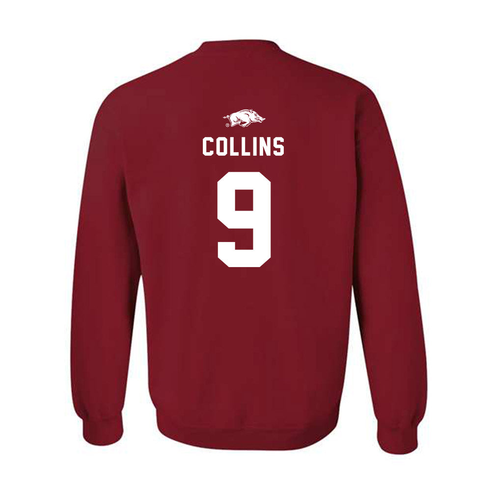 Arkansas - NCAA Football : Charleston Collins - Replica Shersey Crewneck Sweatshirt