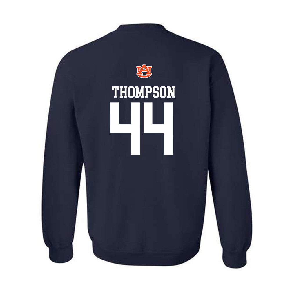 Auburn - NCAA Baseball : Ty Thompson - Replica Shersey Crewneck Sweatshirt-1