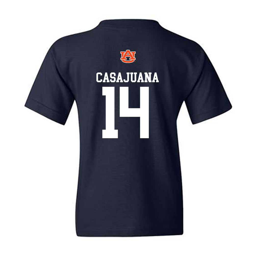 Auburn - NCAA Women's Soccer : Clara Casajuana - Replica Shersey Youth T-Shirt-1