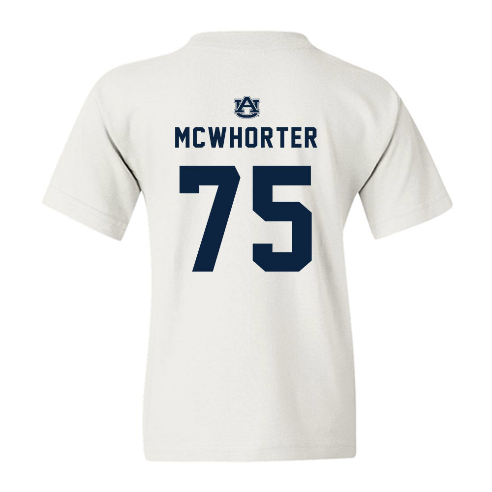 Auburn - NCAA Football : Bear McWhorter - Replica Shersey Youth T-Shirt-1