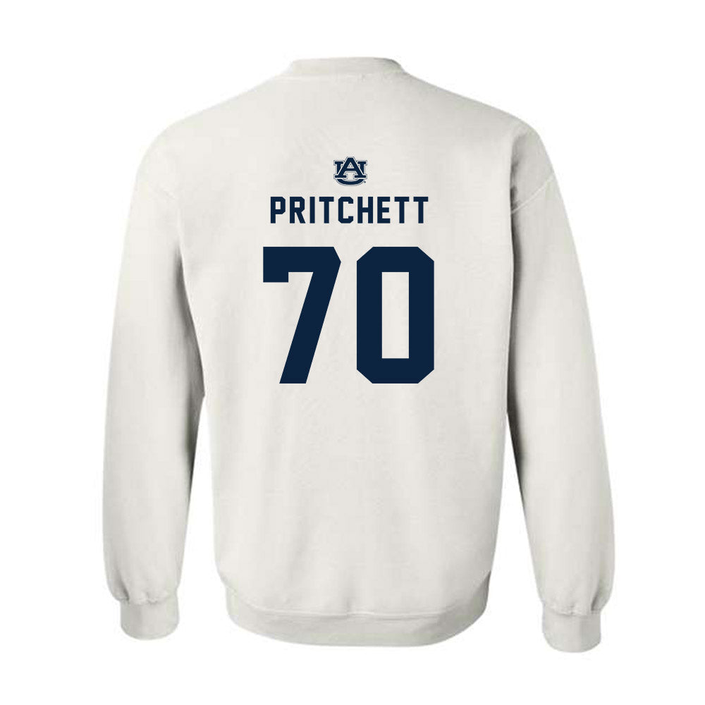Auburn - NCAA Football : Parker Pritchett - Replica Shersey Crewneck Sweatshirt-1