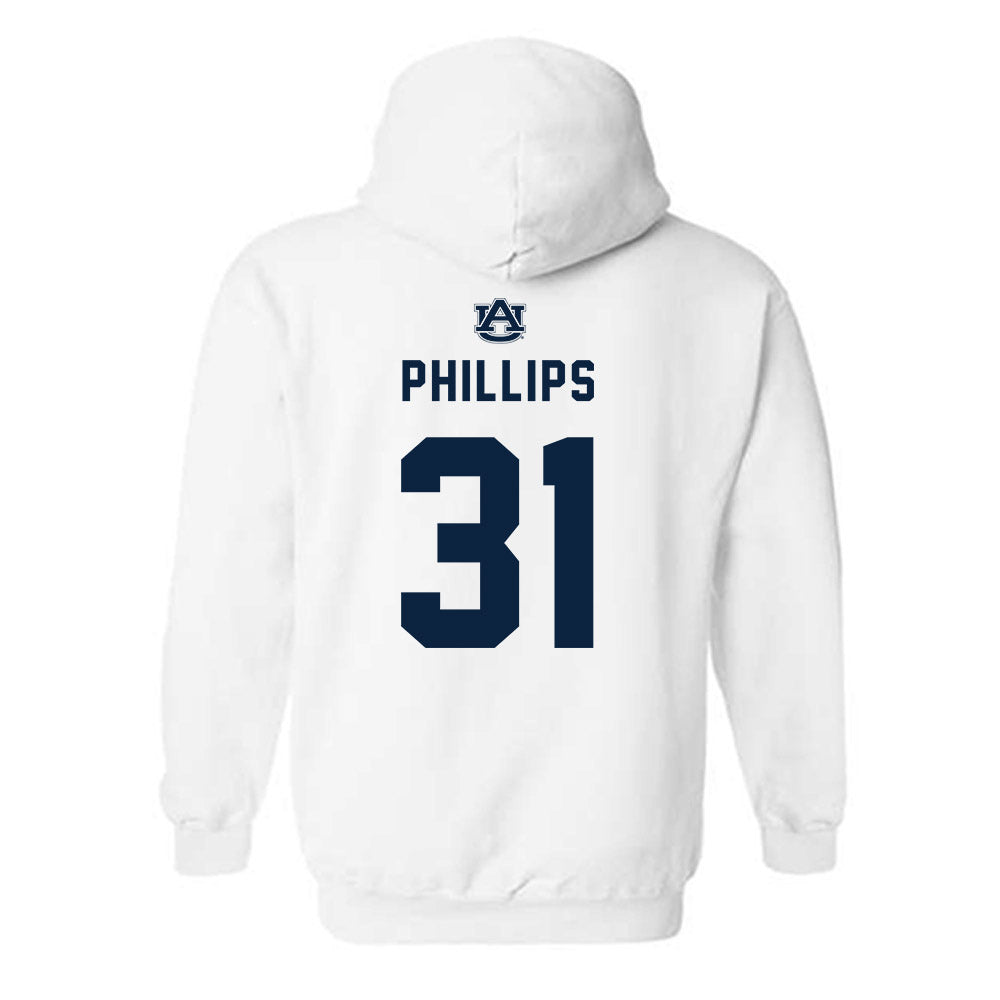 Auburn - NCAA Football : Joseph Phillips - Replica Shersey Hooded Sweatshirt-1