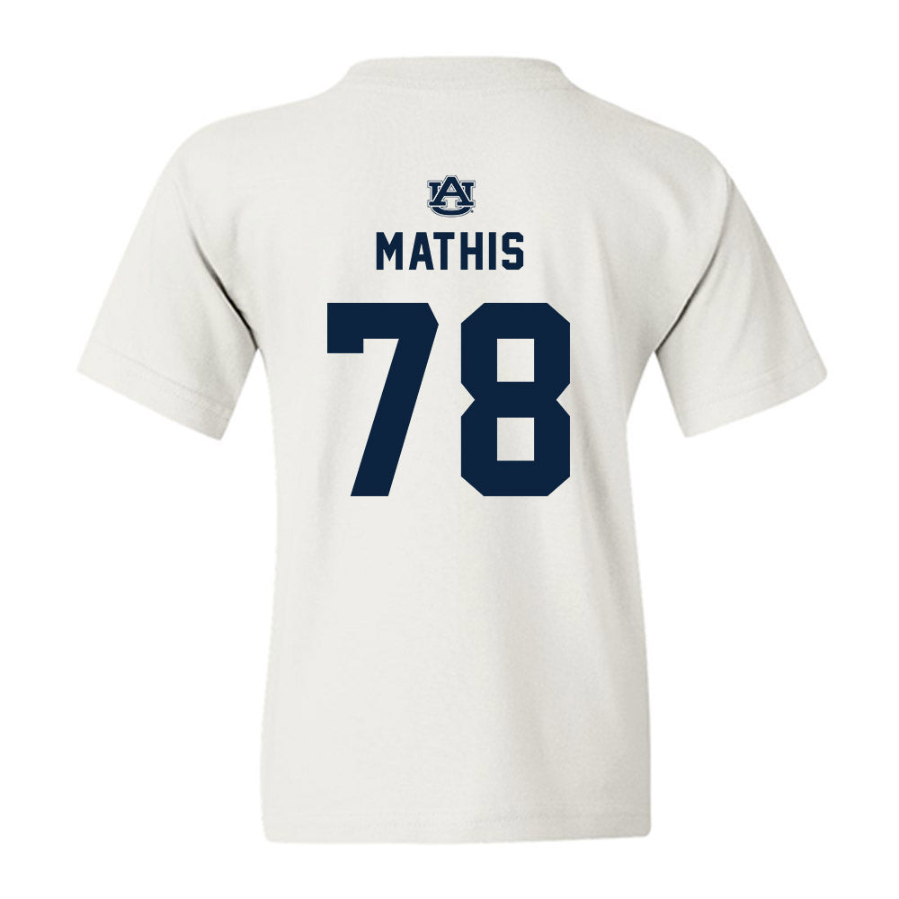 Auburn - NCAA Football : Mason Mathis - Replica Shersey Youth T-Shirt-1