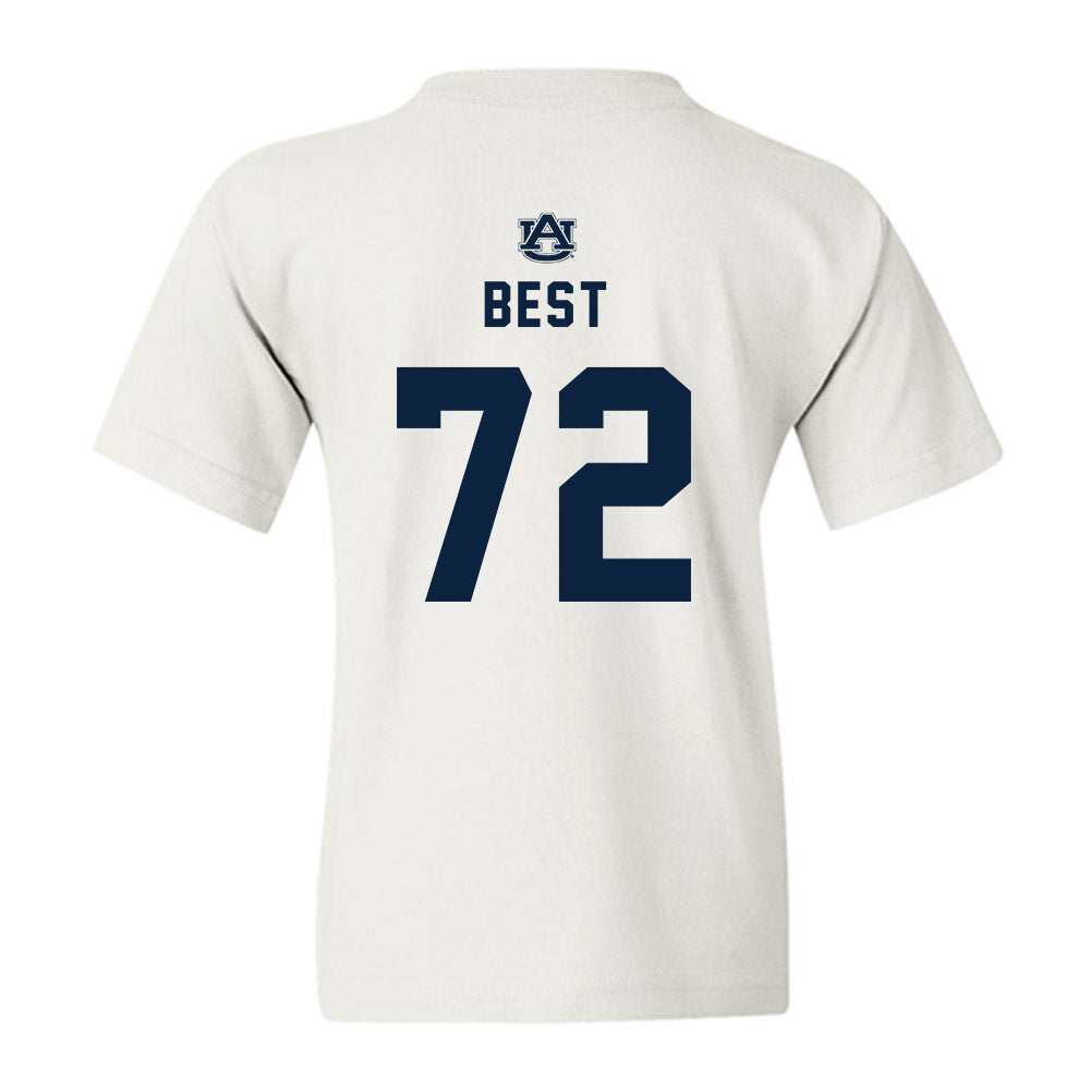 Auburn - NCAA Football : Cole Best - Replica Shersey Youth T-Shirt-1