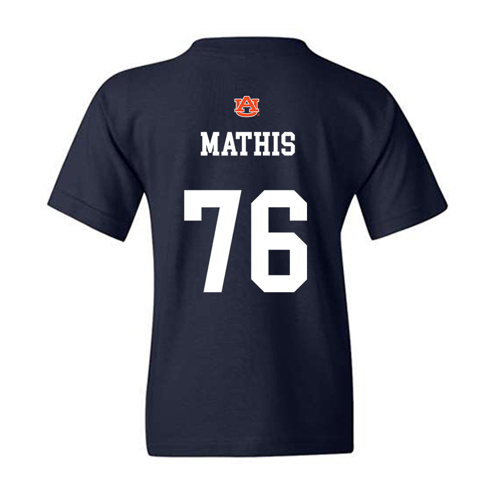 Auburn - NCAA Football : Mason Mathis - Youth T-Shirt-1