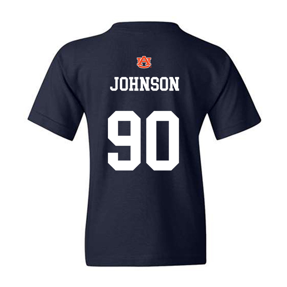Auburn - NCAA Football : Nathan Johnson - Youth T-Shirt-1