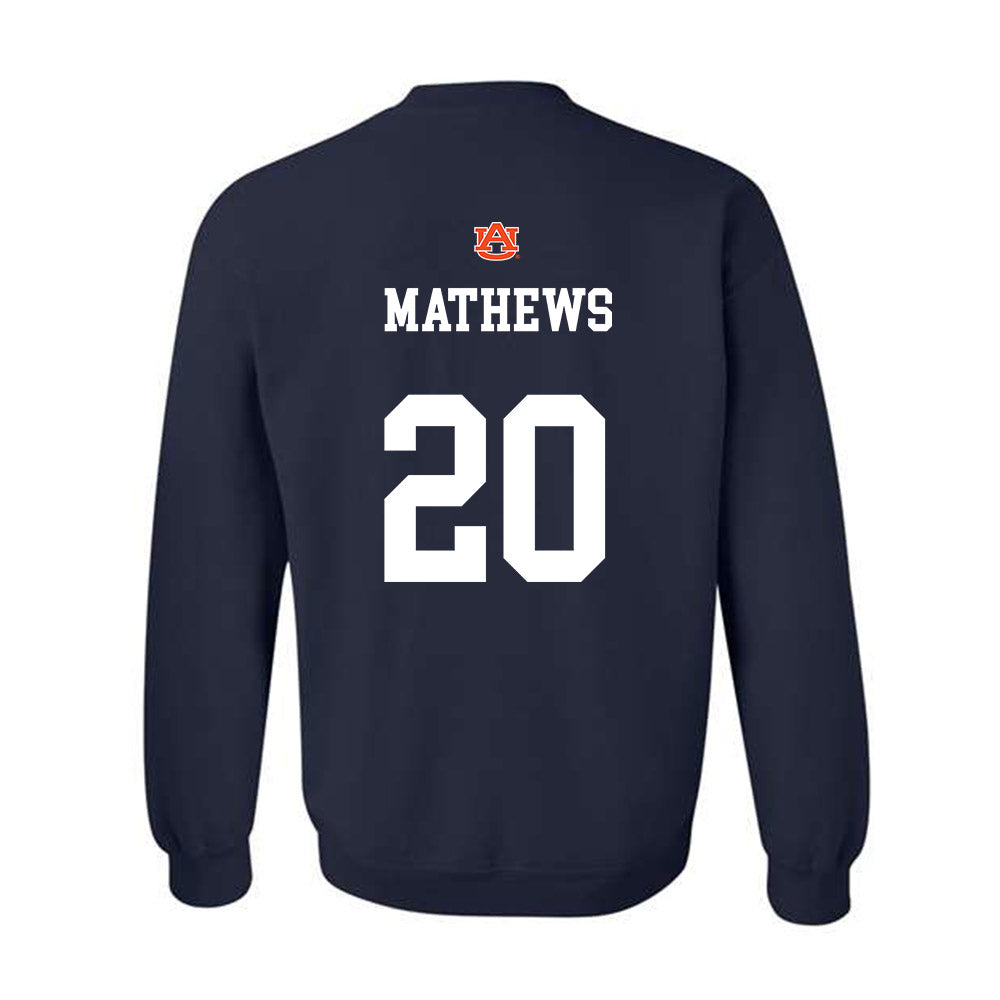 Auburn - NCAA Football : Jacoby Mathews - Crewneck Sweatshirt-1