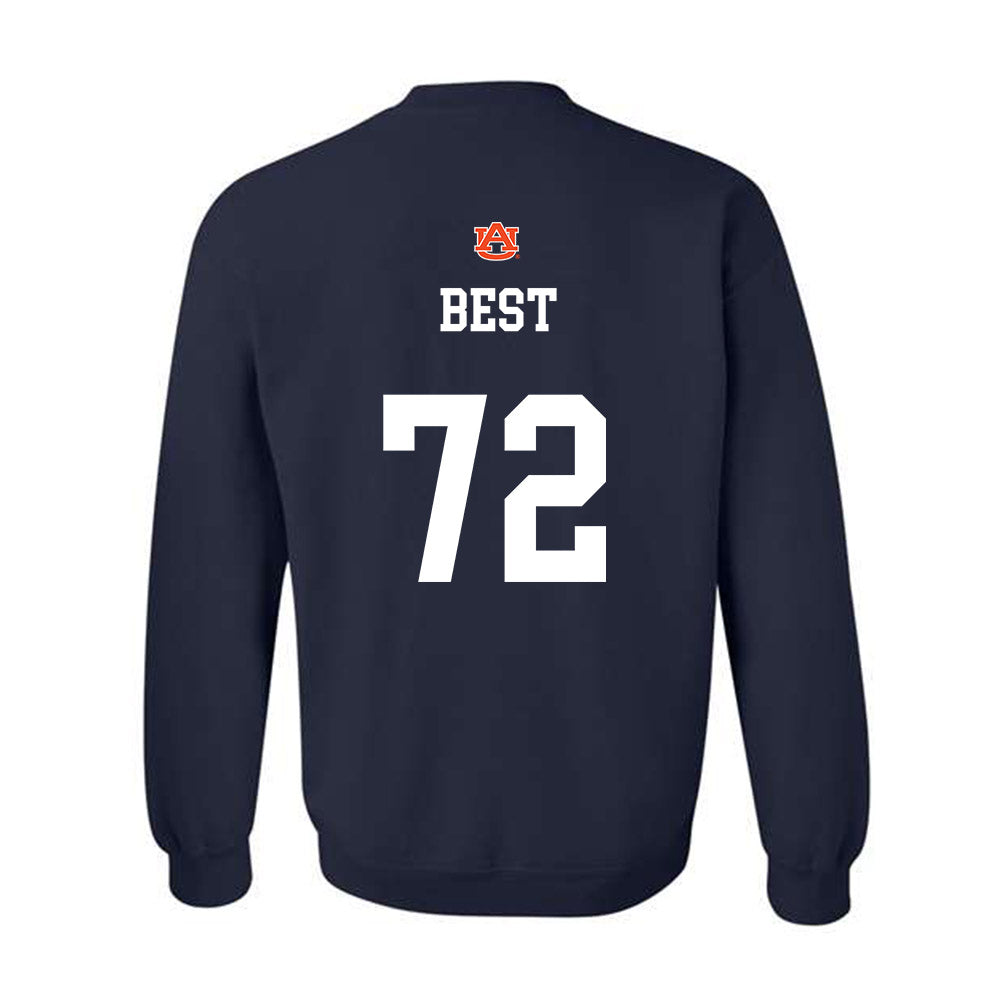 Auburn - NCAA Football : Cole Best - Crewneck Sweatshirt-1