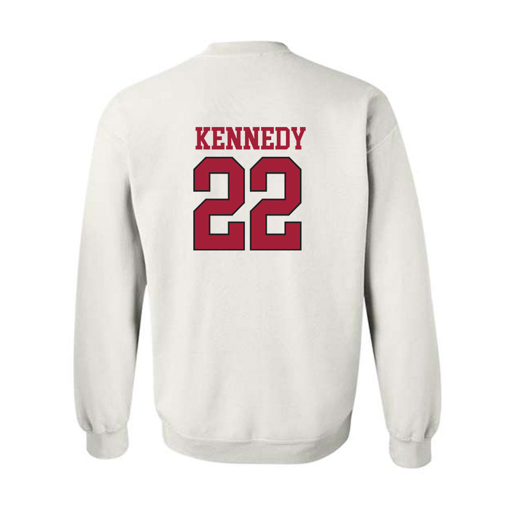 Arkansas - NCAA Softball : Dakota Kennedy - Replica Shersey Crewneck Sweatshirt-1
