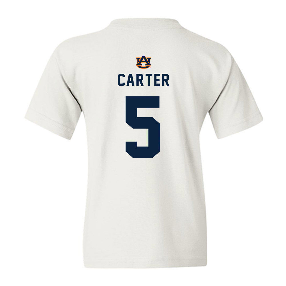 Auburn - NCAA Baseball : Bristol Carter - Replica Shersey Youth T-Shirt-1