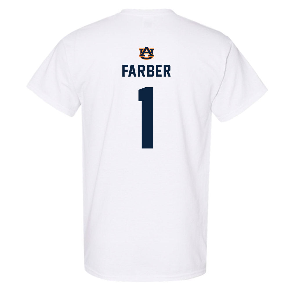 Auburn - NCAA Baseball : Ryne Farber - Replica Shersey T-Shirt-1