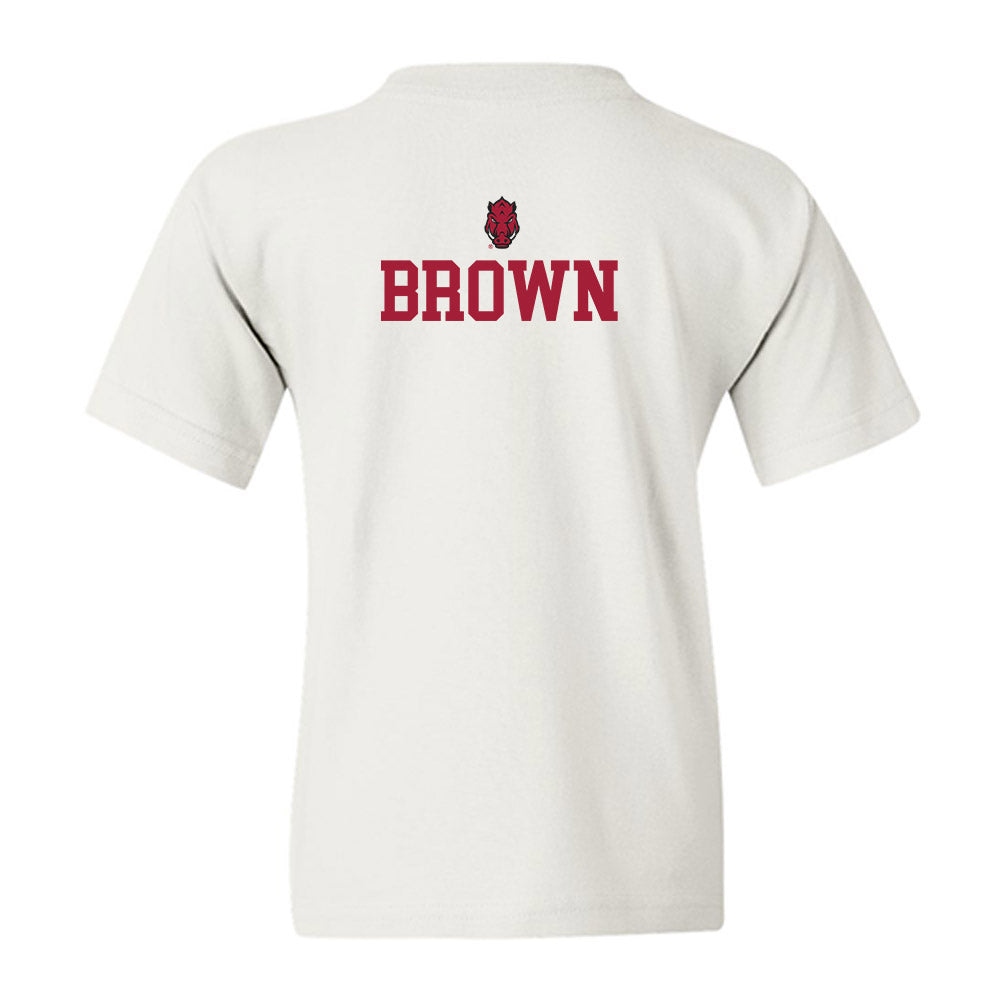 Arkansas - NCAA Women's Gymnastics : Simone Brown - Classic Shersey Youth T-Shirt-1