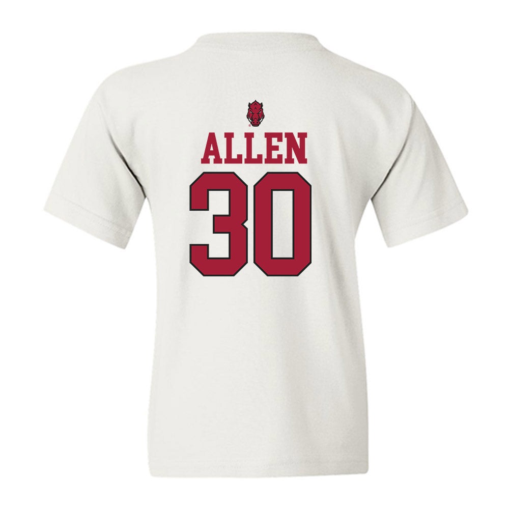 Arkansas - NCAA Football : J’Lynn Allen - Classic Shersey Youth T-Shirt-1