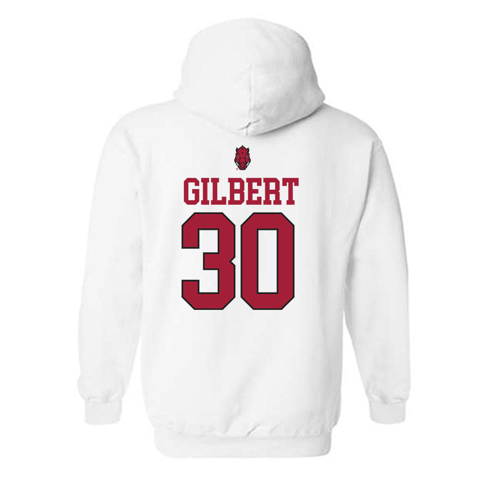 Arkansas - NCAA Football : Max Gilbert - Classic Shersey Hooded Sweatshirt-1
