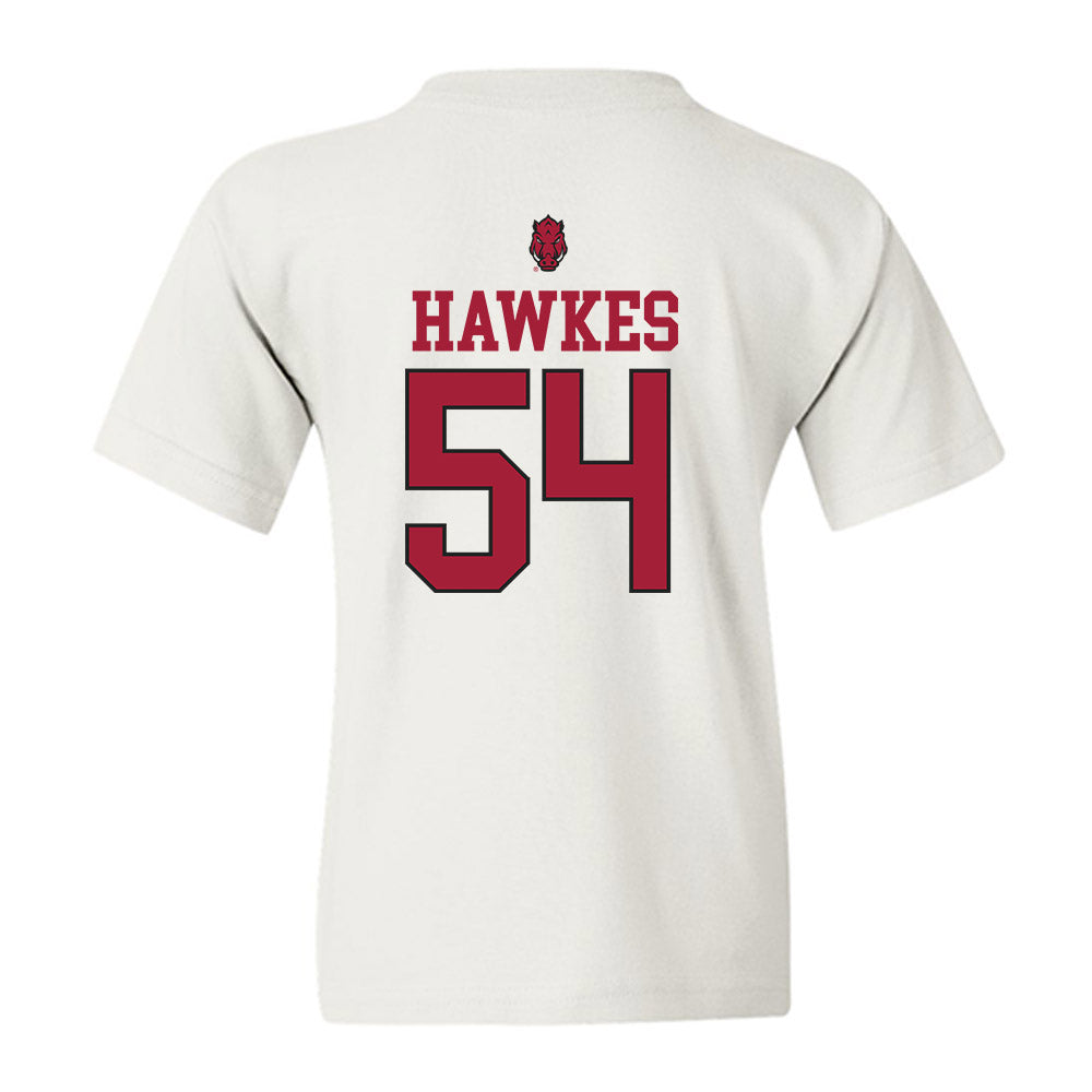 Arkansas - NCAA Football : Adam Hawkes - Classic Shersey Youth T-Shirt-1