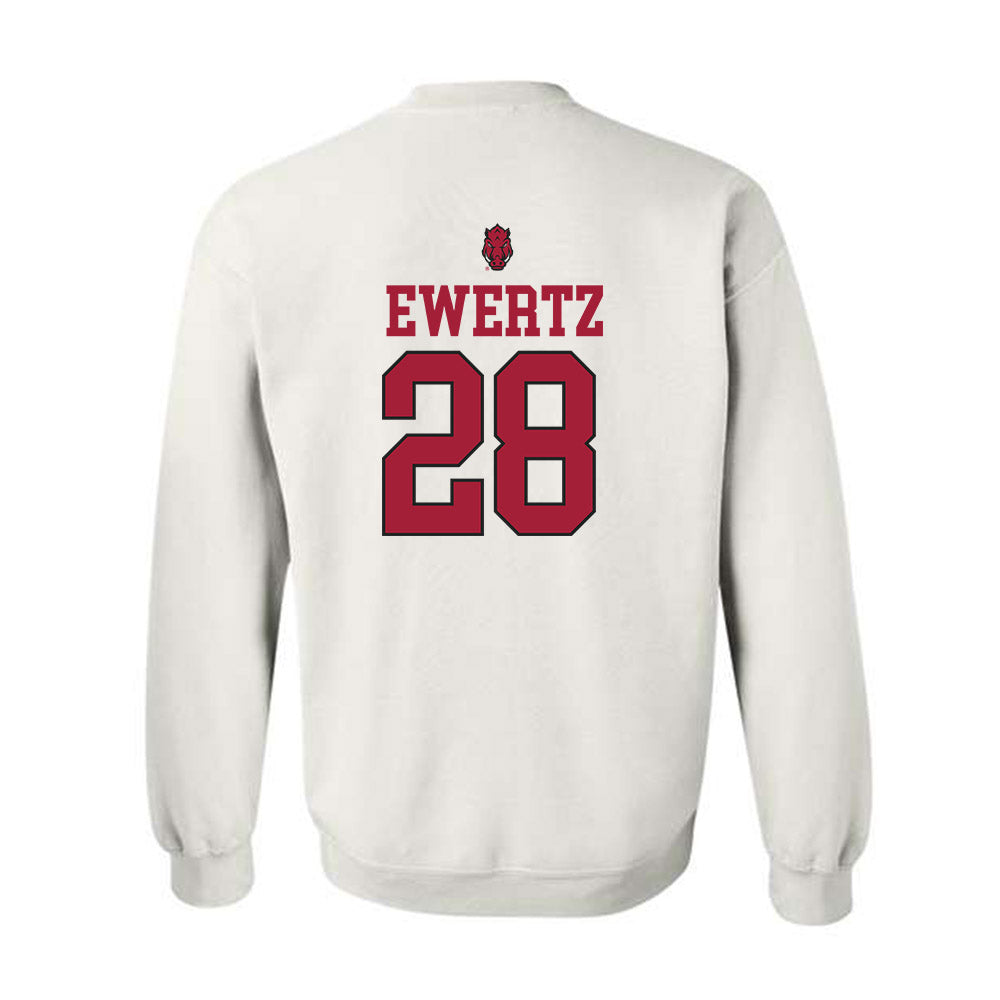 Arkansas - NCAA Women's Soccer : Kyndal Ewertz - Classic Shersey Crewneck Sweatshirt-1