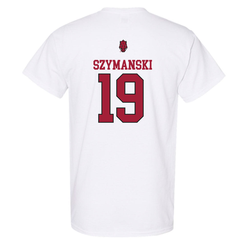 Arkansas - NCAA Women's Soccer : Paige Szymanski - Classic Shersey T-Shirt-1