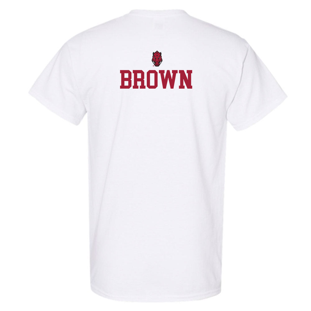 Arkansas - NCAA Women's Gymnastics : Simone Brown - Classic Shersey T-Shirt-1