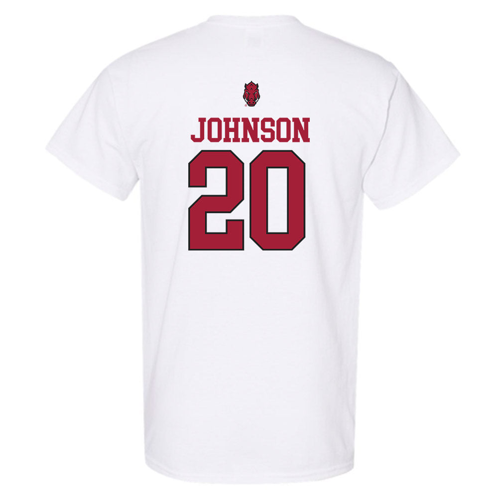 Arkansas - NCAA Football : Jahiem Johnson - Classic Shersey T-Shirt-1