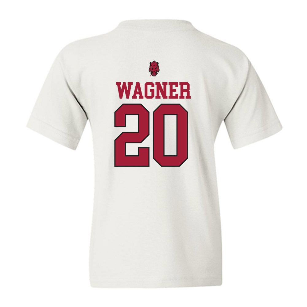 Arkansas - NCAA Women's Soccer : Natalie Wagner - Classic Shersey Youth T-Shirt-1