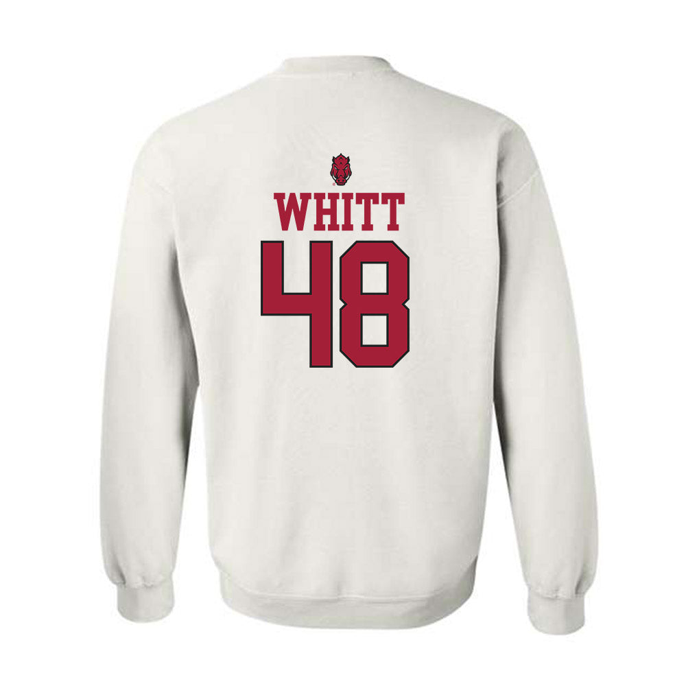 Arkansas - NCAA Football : Joseph Whitt - Classic Shersey Crewneck Sweatshirt-1