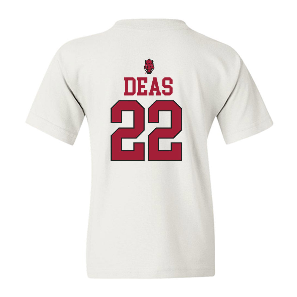 Arkansas - NCAA Women's Basketball : Bonnie Deas - Classic Shersey Youth T-Shirt-1
