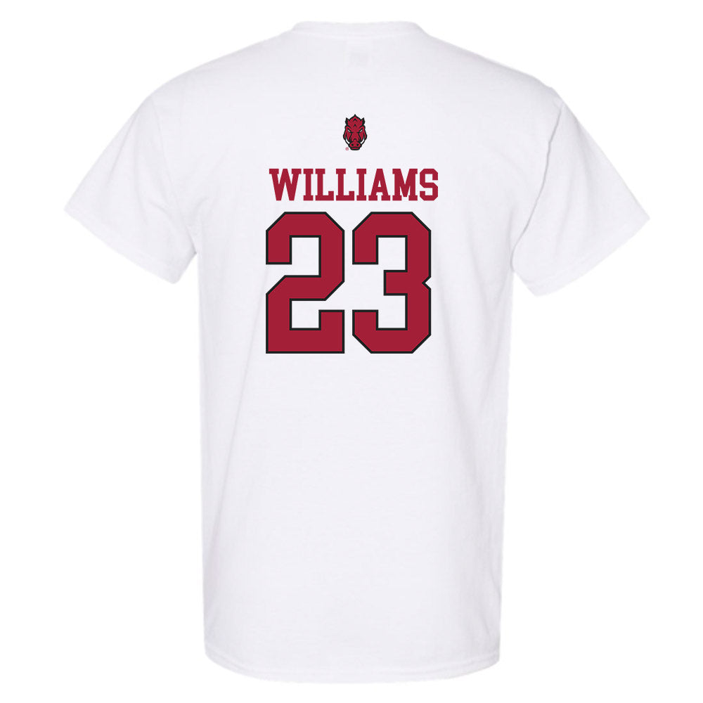 Arkansas - NCAA Football : Ian Williams - Classic Shersey T-Shirt-1